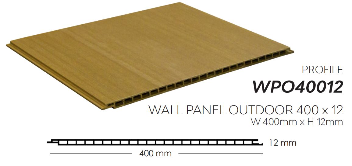 WALL PANEL OUTDOOR 400 x 12