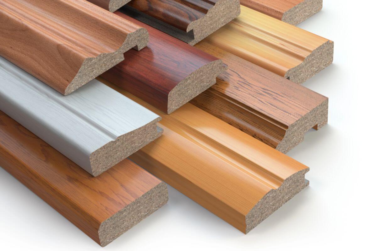 Preparing materials for wood cornice installation