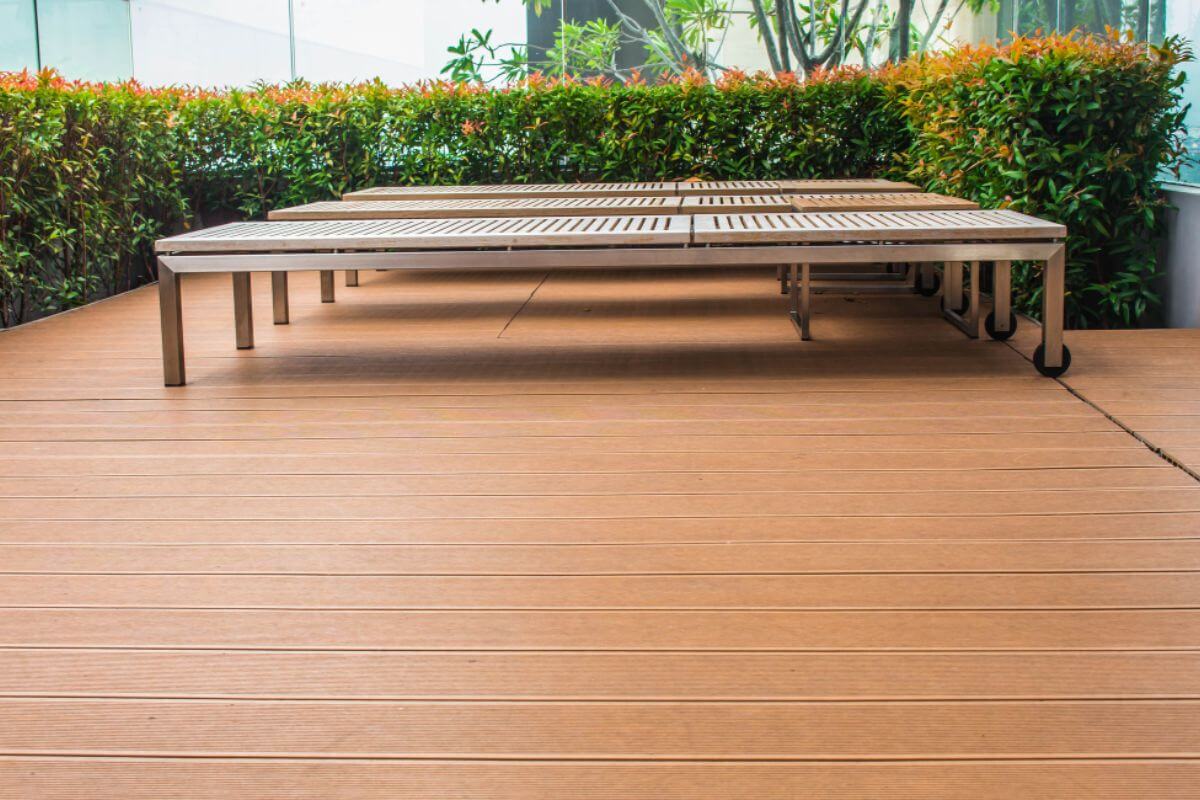 Tropical home interior with wood flooring selected for humidity and temperature resistance