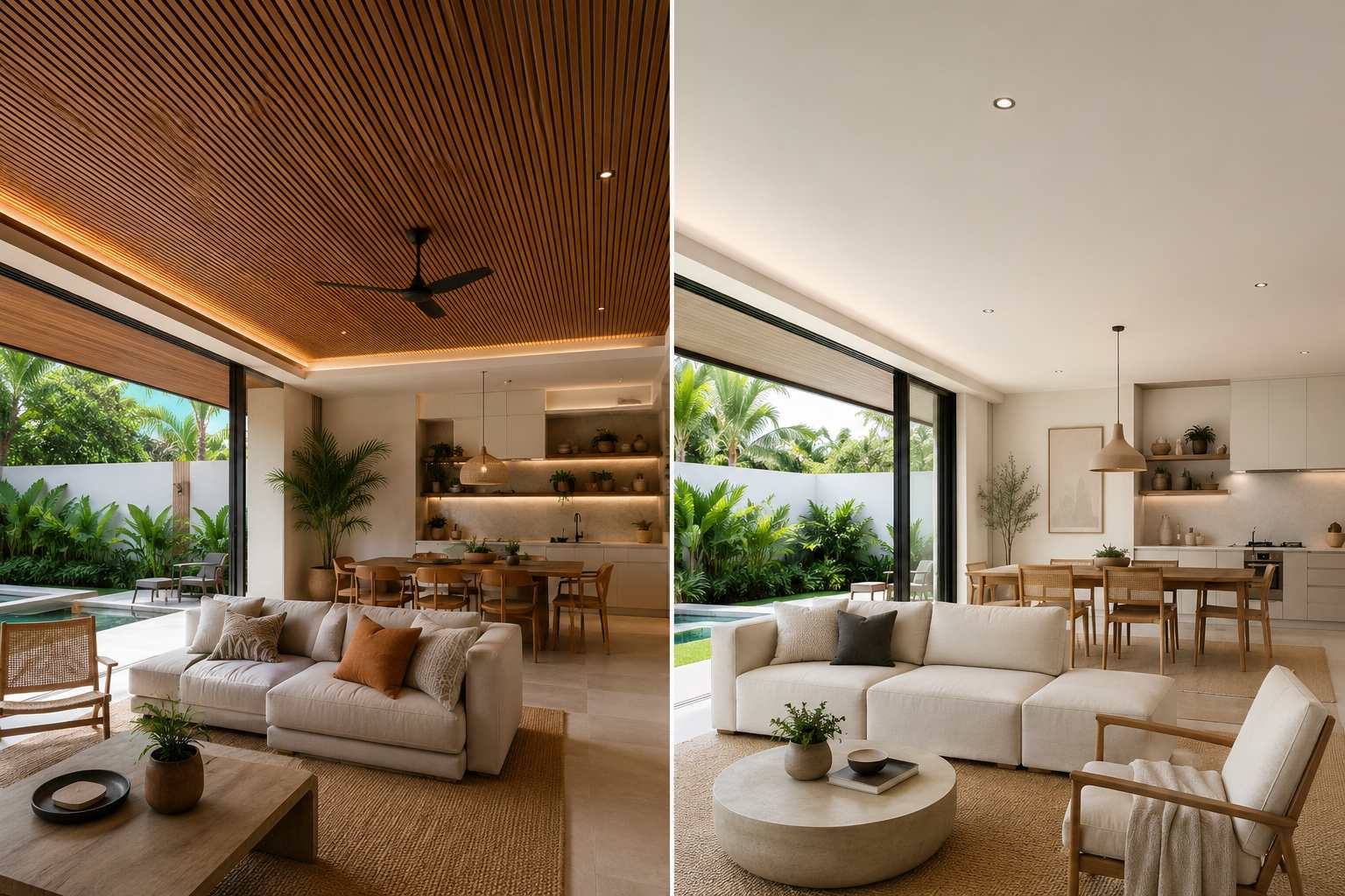 Wood Slat Ceiling vs. Drywall Ceiling: Which Is Better for Aesthetic Impact?
