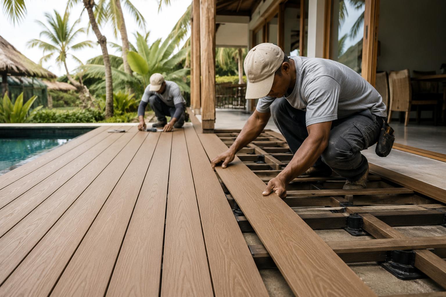 How to Choose Outdoor Flooring for Rainy and Dry Seasons