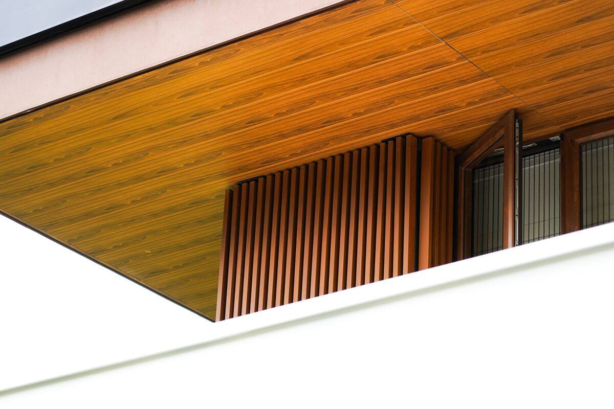 How Wood Slats Create Calming Office Environments
